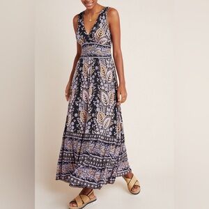 Maeve Anthropologie Giulietta Maxi Dress Medium